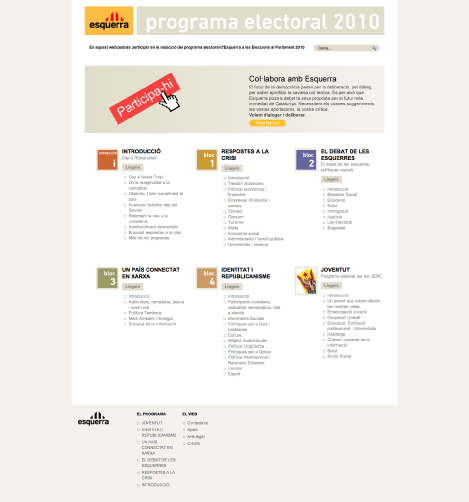 Programa electoral ERC 2010