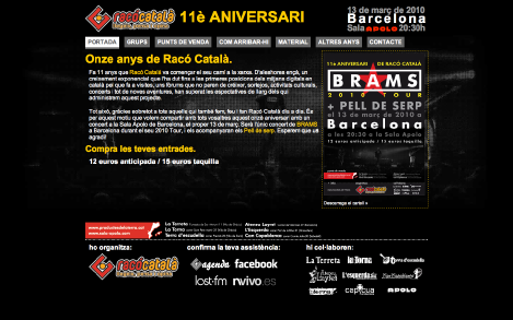 Onzè aniversari de Racó Català