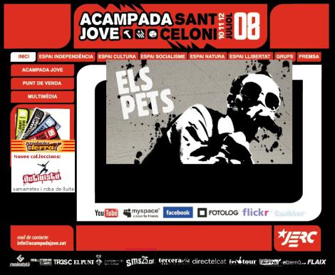 Acampada Jove 2008